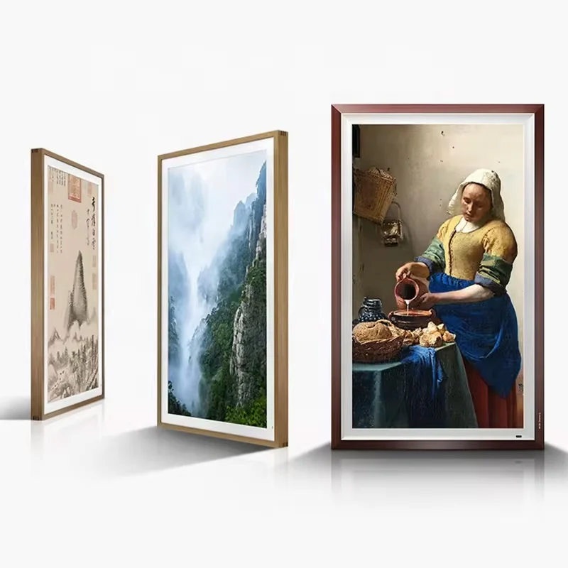 Anti-Glare Wooden Digital Frame