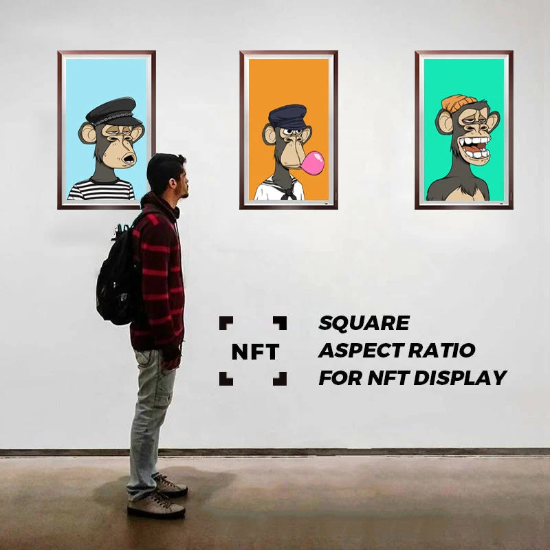 Anti-Glare Wooden Digital Frame product view 2