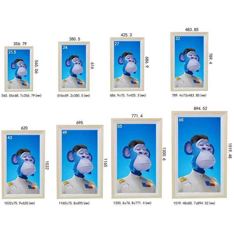 Anti-Glare Wooden Digital Frame product view 4